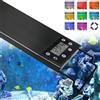Leewince Illuminazione a LED a Spettro Completo 24/7 per Acquario 30-60cm, Decorazione Acquario, Lampada per Crescita Piante Acquatiche, Impermeabile IP68, 100V-240V