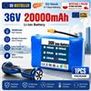 Batterie Ricaricabili Originali 36V 20000mAH 10s2p agli Ioni di Litio per Scooter Elettrici Autobilancianti, Hoverboard e Monocicli