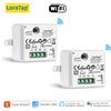 LoraTap Tuya Vita Intelligente Piccolo WiFi Modulo Presa Interruttore Della Luce, App di Controllo Remoto, Controllo Vocale, lavoro con Google Casa Eco Alexa IFTTT