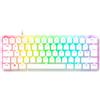 Razer Huntsman V3 Pro Mini - Tastiera ottica analogica per gaming E-Sport 60% formato - Snap Tap & Rapid Trigger (tasto di controllo, tappi tasti Doubleshot-PBT) layout QWERTZ DE, bianco