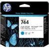 Hp Testina di stampa Hp 744 Ciano/Nero per foto [F9J86A]