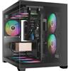 GAMDIAS Case Gamdias Aura GC10M V2 ARGB Micro-Tower ATX Nero [AURA GC10M V2 ARGB]