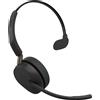 Jabra GN Cuffia Jabra Evolve3 65 Mono LINK 390a MS wireless Bluetooth con microfono per telefonica Nero [36599-899-999]