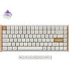 Keychron Tastiera meccanica da gioco Keychron K2 HE TKL QWERTY RGB Gateron Double-Rail Nebula Bianco [K2H-Q1]
