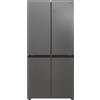 Candy CFQQ5T817EPS frigorifero side-by-side Libera installazione 467 L E Argento
