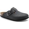 BIRKENSTOCK Sandali Sabot BOSTON Pelle oliata
