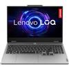 Lenovo LOQ Notebook Gaming | Display 15'' FHD (1920x1080) | Processore INTEL I7-13645HX | Memoria RAM 16GB | Memoria SSD 512GB | Scheda Grafica NVIDIA RTX 5060 8GB | Sistema Operativo Windows 11 Home | LUNA_GREY | Alimentatore incluso