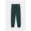 Tezenis Jogger In Cotone Pesante Tasche Stampato Uomo Verde