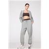Tezenis Joggers In Felpa Pesante Pesante Brush Donna Grigio