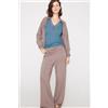 Tezenis Maglia Leggerissima Scollo V Pizzo/lana Merino Donna Blu
