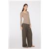 Tezenis Maglia Leggerissima Scollo V Pizzo/lana Merino Donna Naturale