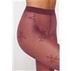 Tezenis Collant 40 Denari Fantasia Donna Rosa