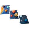 Hemobllo Puzzle Planetario Educativo in Legno, Space Toy per Bambini 3-5 Anni, Gioco Didattico per Riconoscere Pianeti e Sviluppare Abilità Cognitive e Motorie, Set 1 Pezzo