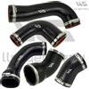 5X Tubo Turbo Tubo Intercooler Per VOLVO C30 C70 S40 V50 2.0 D D3 D4