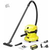 Kärcher Aspiratore Solidi Liquidi Batteria WD 2-18 WD2 Set 18V Soffiante 12L