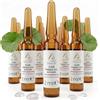 Abano Terme Biocosmesi Originale 12 Fiale Siero Esosomi, Antirughe con Acido Ialuronico, Centella Asiatica, Cellule Staminali di Mela e Acqua Termale, Trattamento Viso e Collo Effetto Lifting immediato - Skincare Bio e Cruelty Free