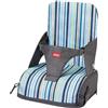 NUBY Booster Seat - 3-Point Harness - From 6 Months - Blue Striped