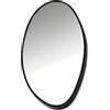 SERAX Specchio B, colore nero, altezza: 160 mm, lunghezza: 295 mm, larghezza: 15 mm