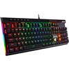 Selius Tastiera da gaming meccanica - Interruttori blu - LED RGB - 104 tasti - Cablata