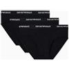 Emporio Armani 3Pack slip, NERO