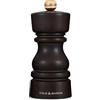 Cole & Mason London Macina Sale in Legno di Cioccolato 13cm Macinasale | Macinatura Regolabile, Macinazione in Ceramica, Macina Spezie, Ideale per Cucina e Pranzo, Garanzia a Vita sul Meccanismo