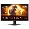 AOC G4 Q24G4RE Monitor PC 60,5 cm [23.8] 2560 x 1440 Pixel Quad HD LED Nero, Ros
