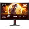 AOC G4 C27G4Z2 Monitor PC 68,6 cm [27] 1920 x 1080 Pixel Full HD LCD Nero, Rosso