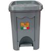 Duplast DUP262 Pattumiera, Plastica, Grigia
