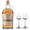 Distilleria Marzadro Pellerossa Rum Al Miele 70 cl Con Due Bicchieri