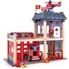 HAPE Caserma dei Pompieri in Legno - Gioco Interattivo e Educativo