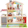 HAPE Casa Villa delle Bambole Arredata con Garage, Suoni e Luci