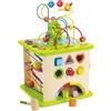 HAPE Cubo Gioco Multiattività Con Animali Forme Labirinti... In Legno