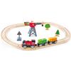 HAPE Pista Trenino con Gru e Locomotiva a Batteria