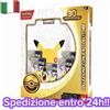 🇮🇹 POKEMON COLLEZIONE CON RACCOGLITORE 30th ANNIVERSARIO ITA - NUOVO