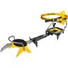 Grivel Unisex G20 Plus LT Katana Cramp-O-Matic Steigeisen, silver-yellow, ONE SIZE