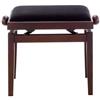 FLAME KB-15RM PIANO BENCH PANCHETTA PER PIANOFORTE IN LEGNO COLORE PALISSANDRO