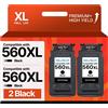 Merkloos Solidchoice - Cartucce di inchiostro di ricambio compatibili per Canon 560 e 561