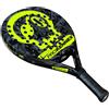 PROKENNEX TURBO 365 Racchetta Padel Paddle Racket Giallo Yellow Skull e Fodero Pro Kennex