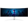 Acer IT Predator Z Series, Z57A, Monitor gaming curvo MiniLED, 57,1 pollici DUHD 7680x2160, 120 Hz, AMD FreeSync Premium, HDR 1000, Bianco
