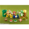 Bandai Tamashii Nations SUPER MARIO BROS SET SH MARIO, LUIGI, YOSHI, BOWSER, PLAYSET FIGUARTS BANDAI