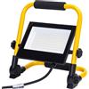 Aigostar Faro Led da lavoro portatile 50W Nero e giallo IP65 Bianco freddo 6500K Aigostar