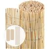 VOUNOT® Recinzione in Canna Naturale Reed Screening, Schermo per la Privacy del Patio, Rotoli Decorativi Frangivista Balcone Canniccio Arella Stuoia Cannette Ombra Recinzione Esterno 140x600cm