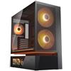 COUGAR CASE MID TOWER CFV 235 MESH NERO 2x160+x360+x120RGB+LED STRIP+LCD+HU