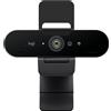 Logitech Brio 4K Webcam | Microfono con Cancellazione Rumore, Correzione Luce