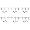 No Drum Keys Chiave di Accordatura del da 24 Pacchi con Strumenti A Pe2627
