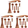 No 3pz 4/4 Kit di Violino Accessori per Violino Full Dimensioni Violino Peg Ta7077