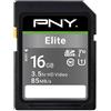 PNY Elite 16GB SDHC Scheda di Memoria C10 U1
