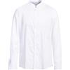 BERNA - Camicia tinta unita - Bianco