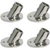 No 4X Acciaio Inossidabile Marino 60 Gradi 22Mm 7/8 Pollici Tubo Base Co8949