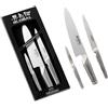 Global Set 3 coltelli Chef giapponesi Global G21524: G2 GSF15 GSF24